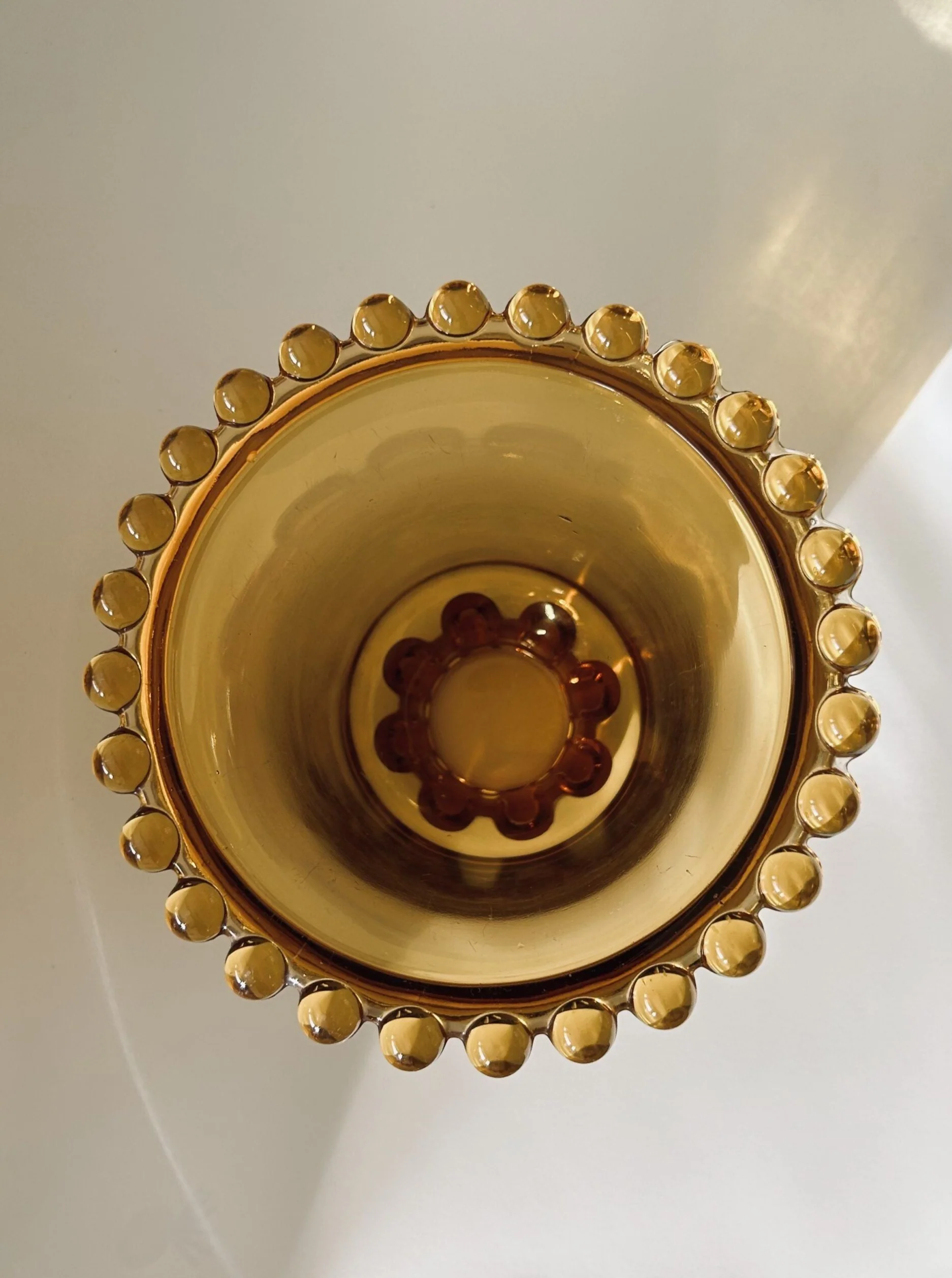 Art Deco Amber Glass Vase by Rudolf Schrotter - Image 3