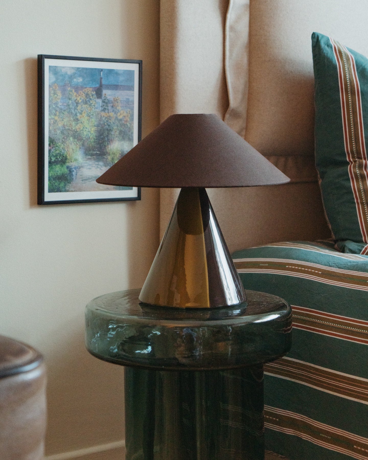 "Caterina" Table Lamp - Dark Brown - Image 3