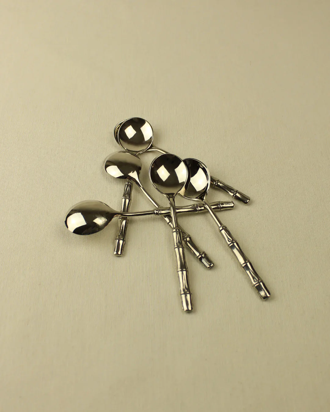 Bamboo Silver-Plated Spoons - Image 3