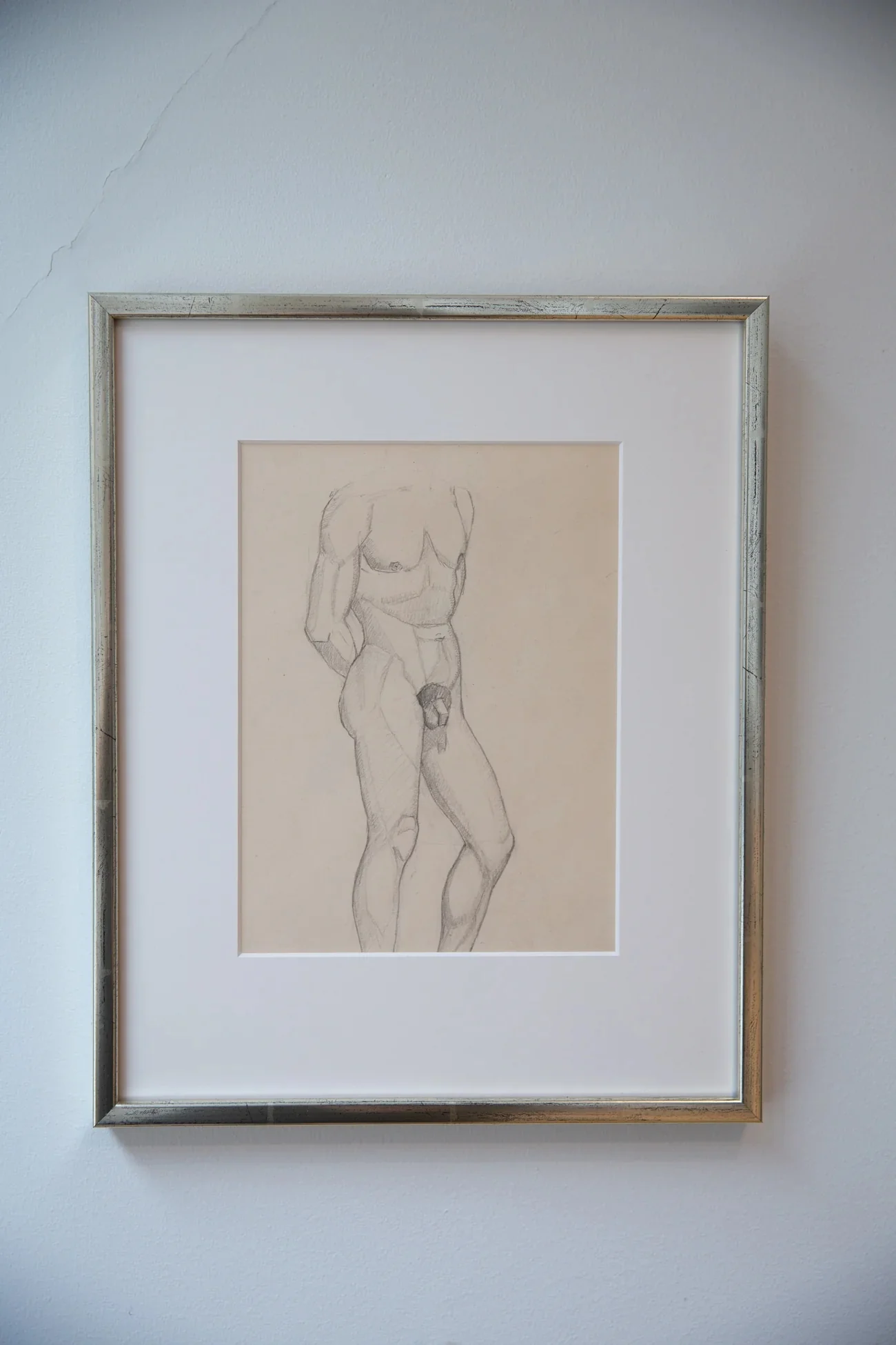 Esaias Thorén, Paris 1925 – Set of Two Male Nude Sketches - Image 3