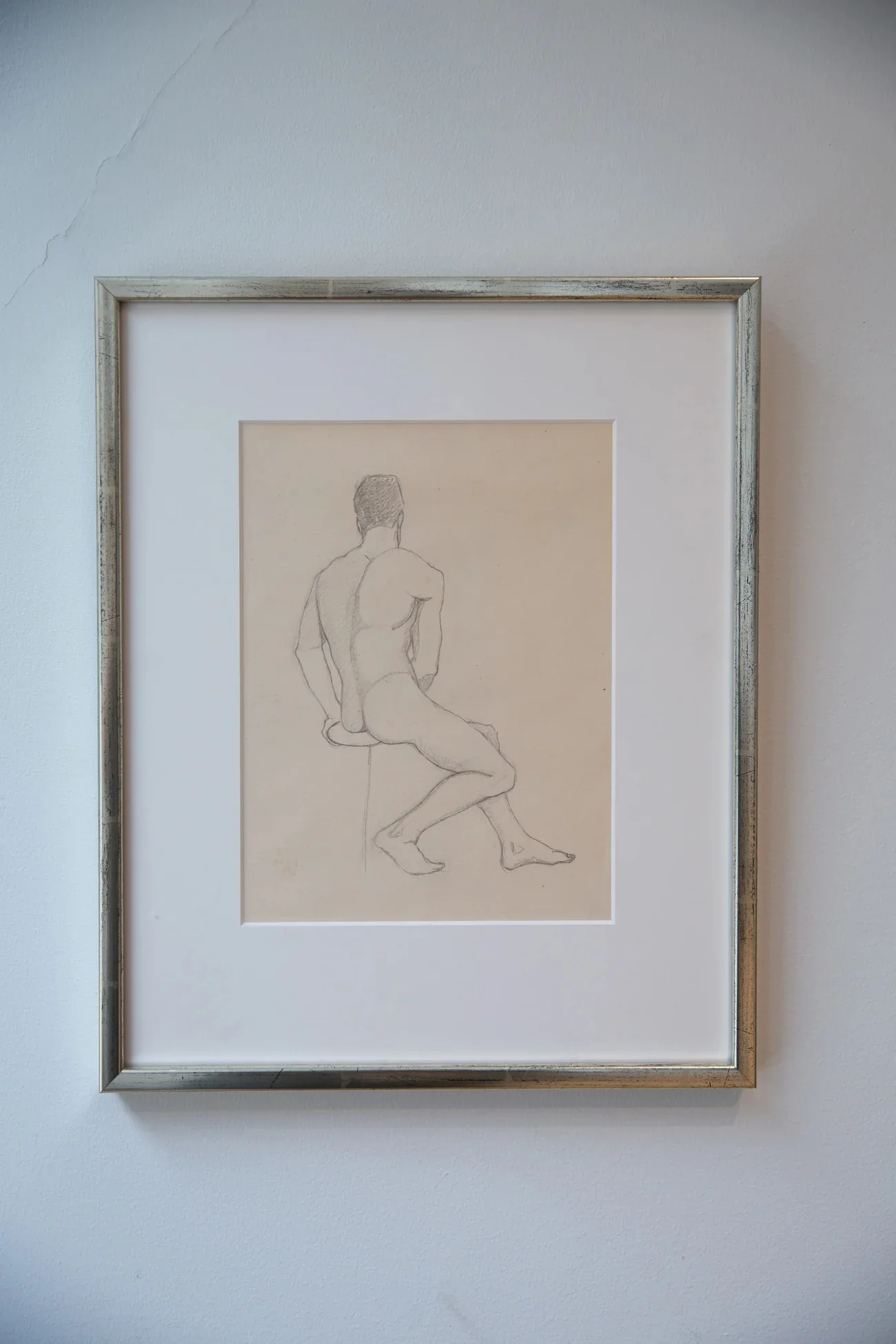 Esaias Thorén, Paris 1925 – Set of Two Male Nude Sketches - Image 4