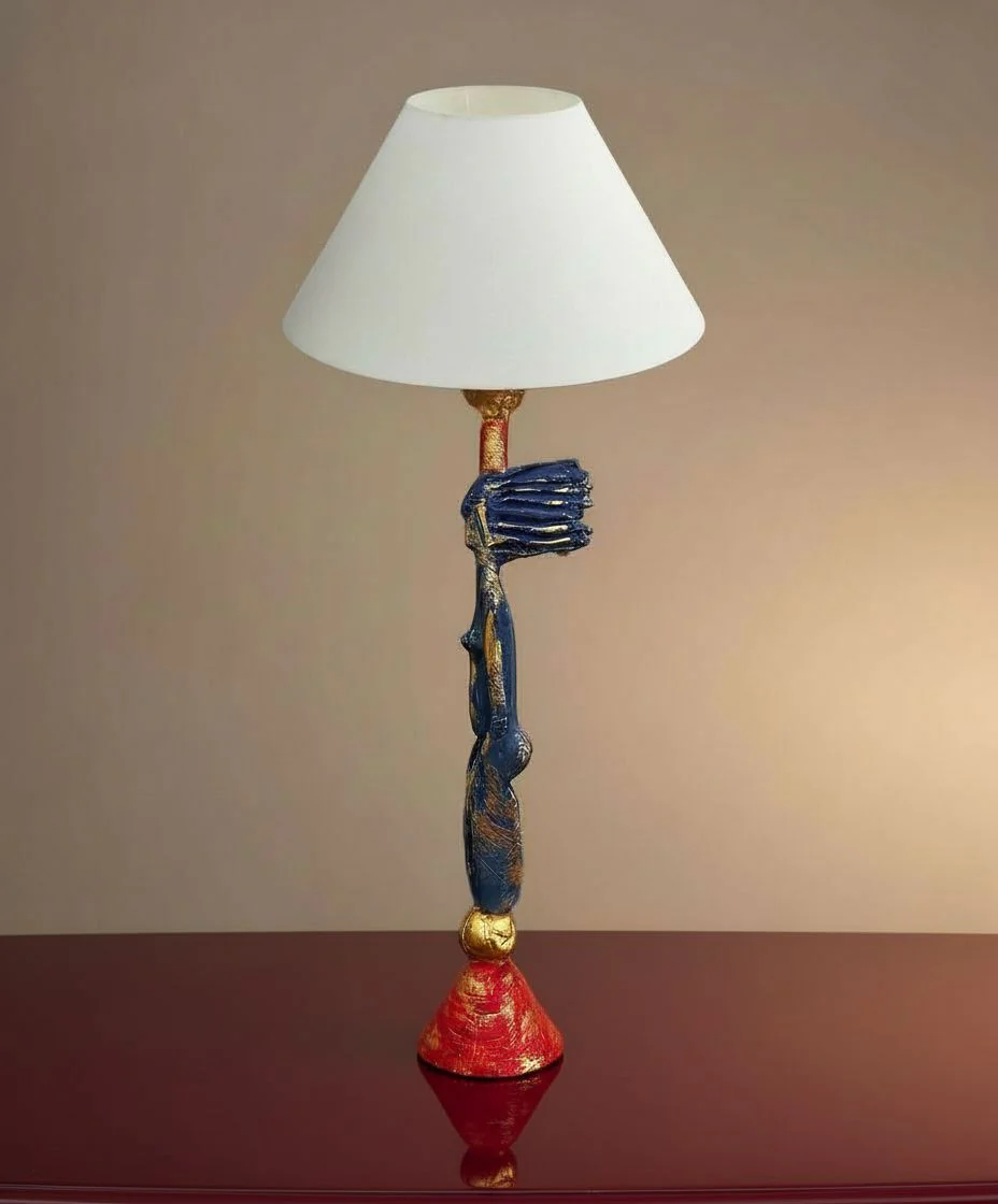 Vintage Table Lamp - Bronze by Pierre Casenove - Image 3