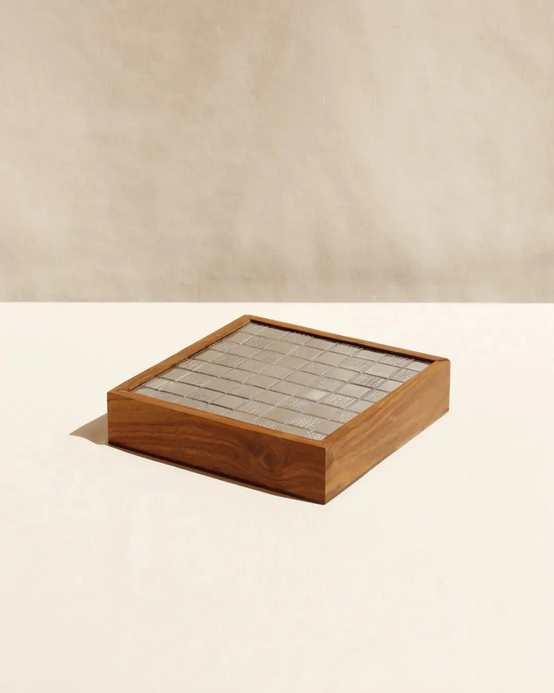 Wood and Metal Chessboard - Image 6